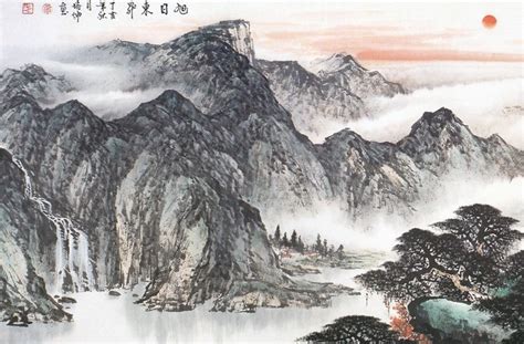 山水畫|中国山水画（以山川自然景观为主要描写对象的中国画）